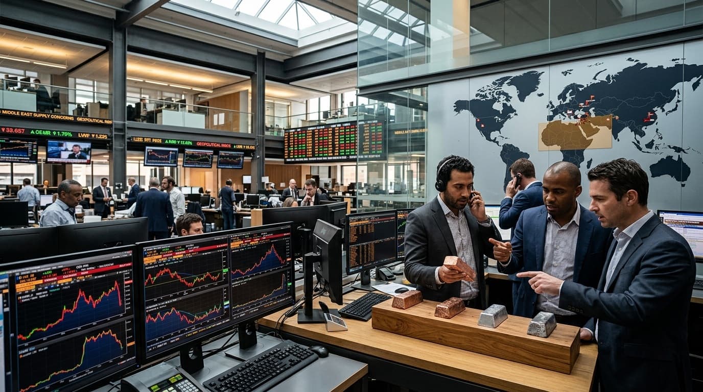 المعادن تتراجع بعد تسجيل مستويات قياسية في لندن