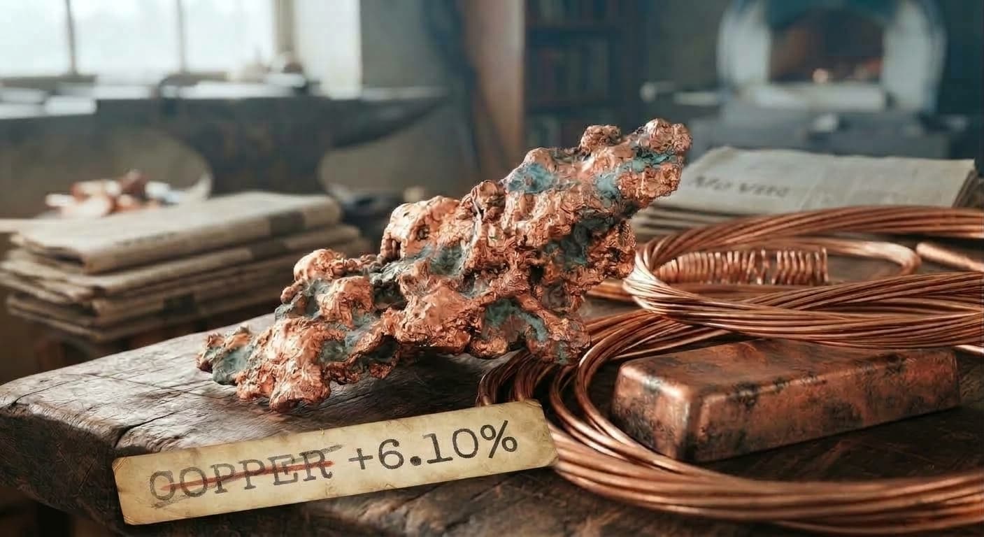 النحاس يتجه لأكبر خسارة أسبوعية منذ شهر أيّار بفعل تكاليف الطاقة 