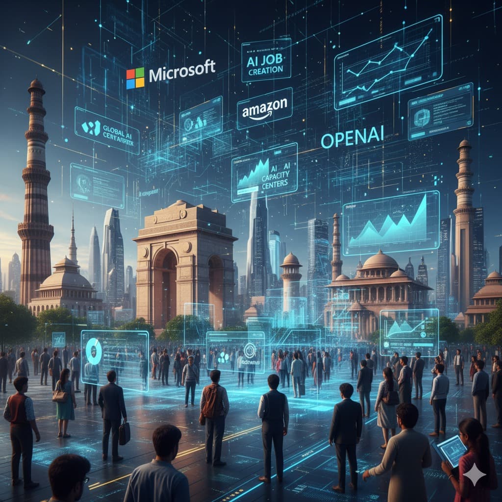 سباق الذكاء الاصطناعي في الهند يشتد مع استثمارات ضخمة ووصول كبار التنفيذيين