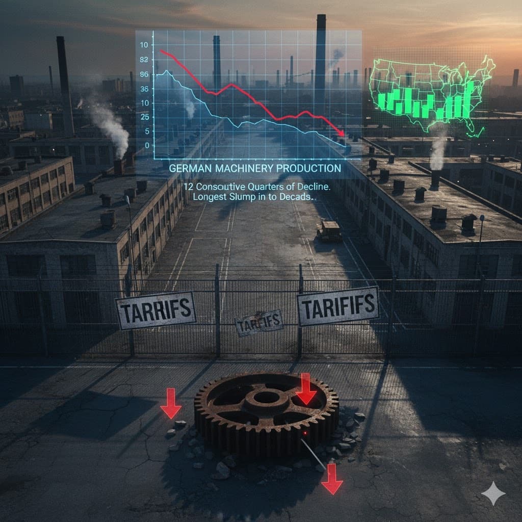 تراجع إنتاج الماكينات الألمانية يطيل الركود ويزيد الضغوط على ميرتس
