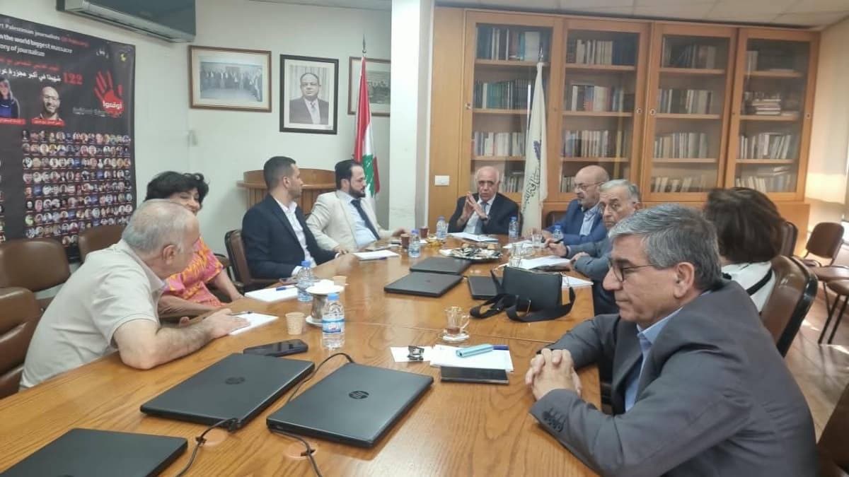 لبنان وسوريا تبحثان تعزيز التعاون بين نقابتي الصحافيين