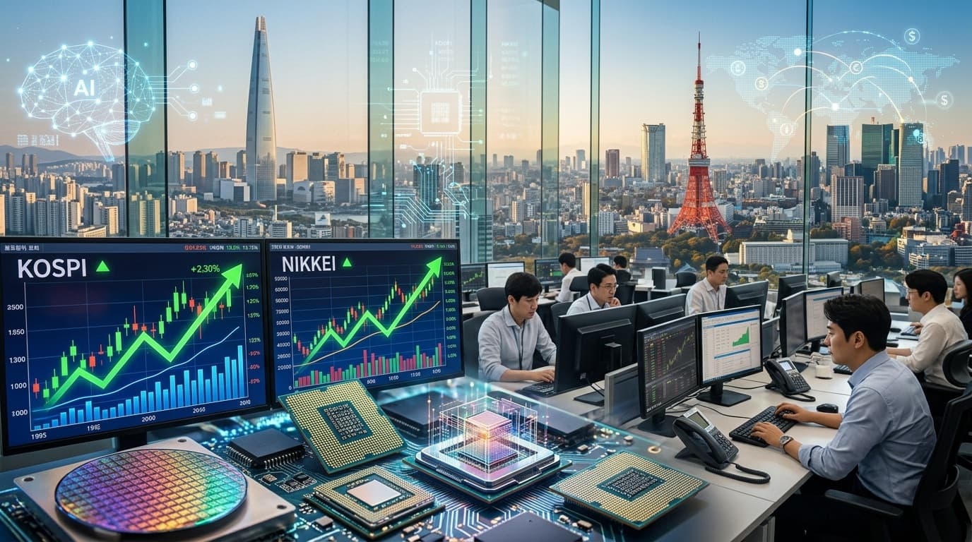 أسهم التكنولوجيا الآسيوية ترتفع وسط ترقب التضخم الأميركي