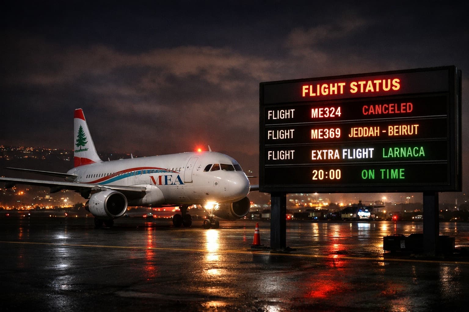 الخطوط الجوية اللبنانية "الميدل إيست" تعدّل جدول الرحلات بسبب التوترات الجيوسياسية