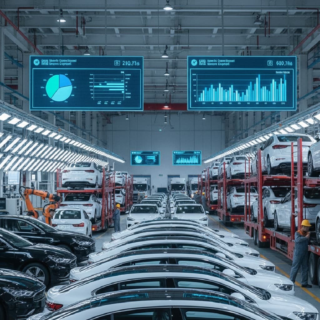 صادرات السيارات الكهربائية الصينية ترتفع عالميًا 87% 