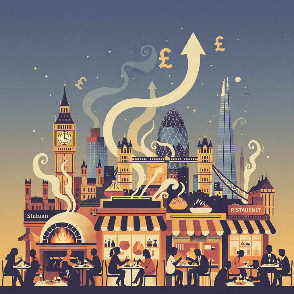 مطاعم لندنية تتحدى الصعاب الاقتصادية بتنوّع وإبداع