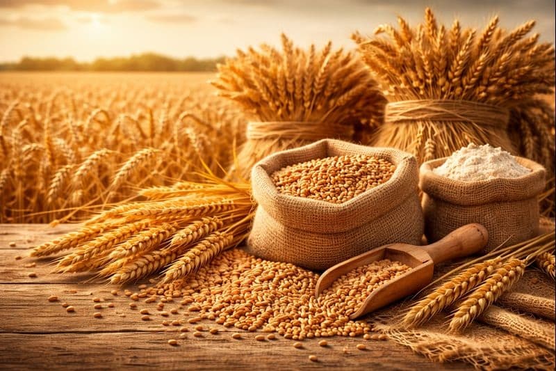 القمح يتجهُ نحو تسجيلِ أطولِ موجةِ صعودٍ له