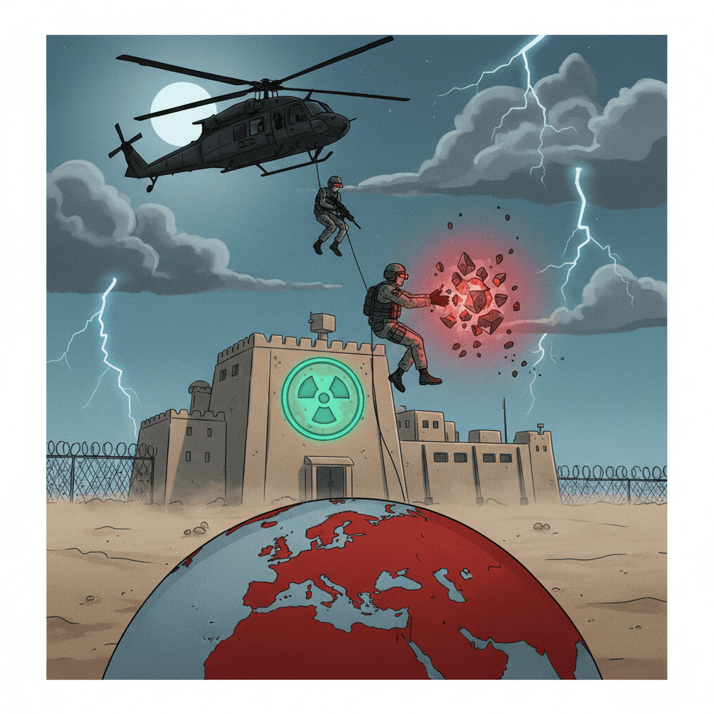 واشنطن تدرس عملية محفوفة بالمخاطر للاستيلاء على يورانيوم إيران