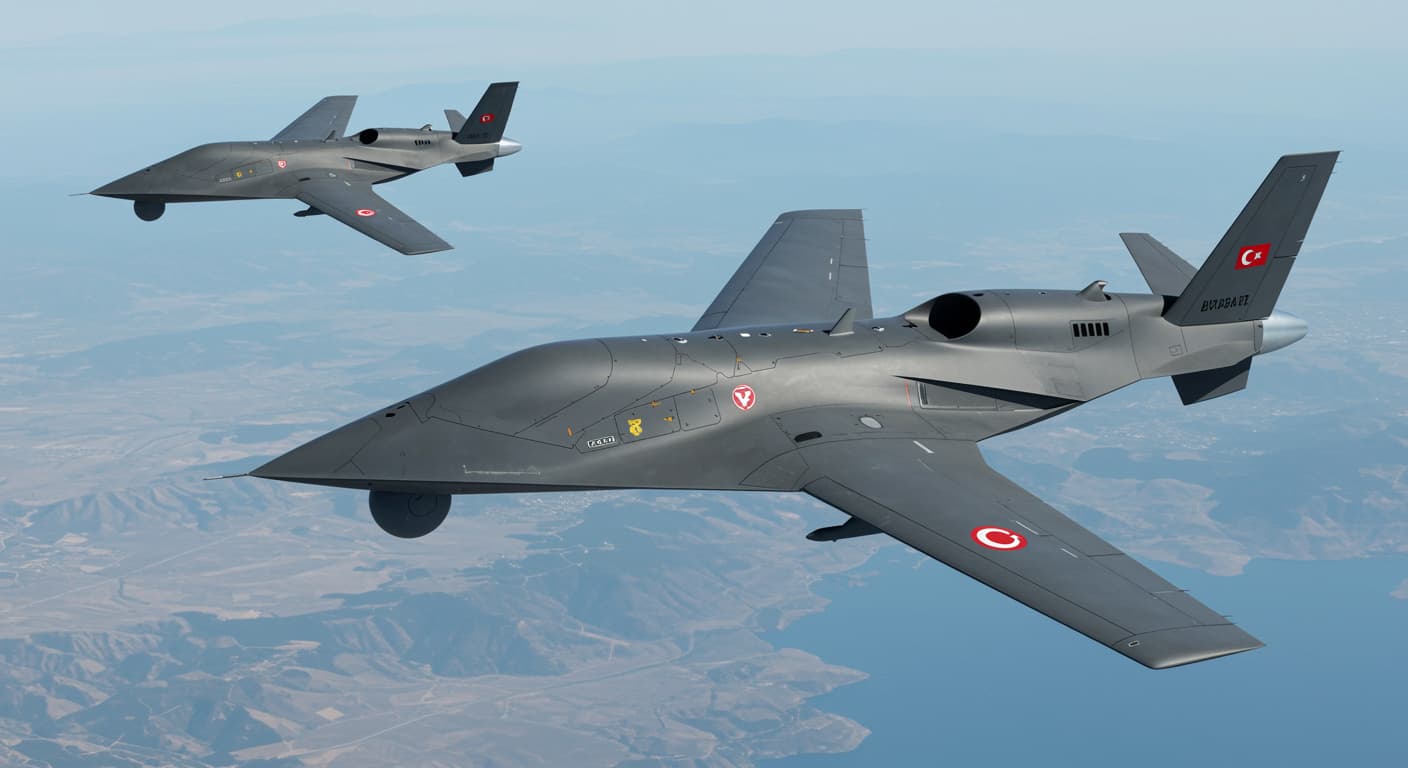 «قزل إلما» تسجّل سابقة عالمية: أول طيران تشكيل ذاتي بين مقاتلتين مسيّرتين