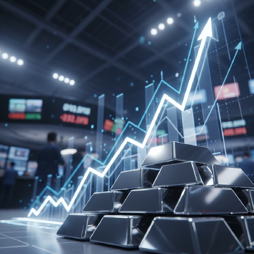 الفضة تقفز إلى مستوى قياسي وسط موجة مضاربات ونقص في المعروض