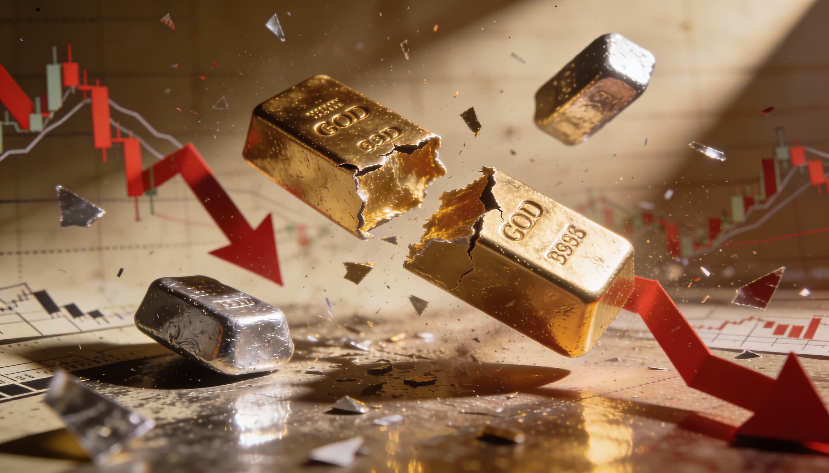 هبوط الذهب 9% والفضة 27% في أسبوع يكشف مخاطر ازدحام الصفقات
