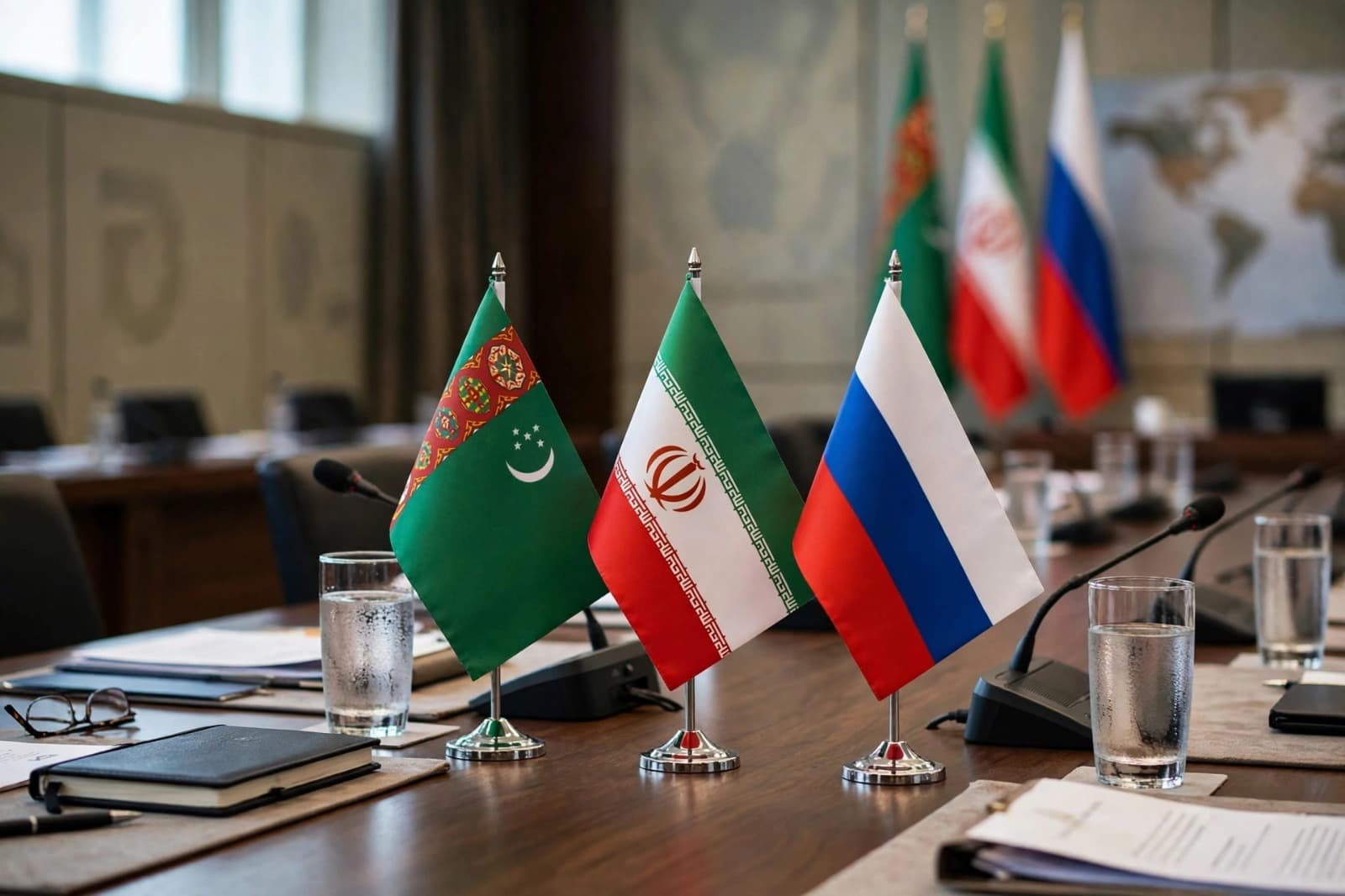 قمة تركمانستان: إيران وروسيا تدفعان نحو تعاون أسرع  