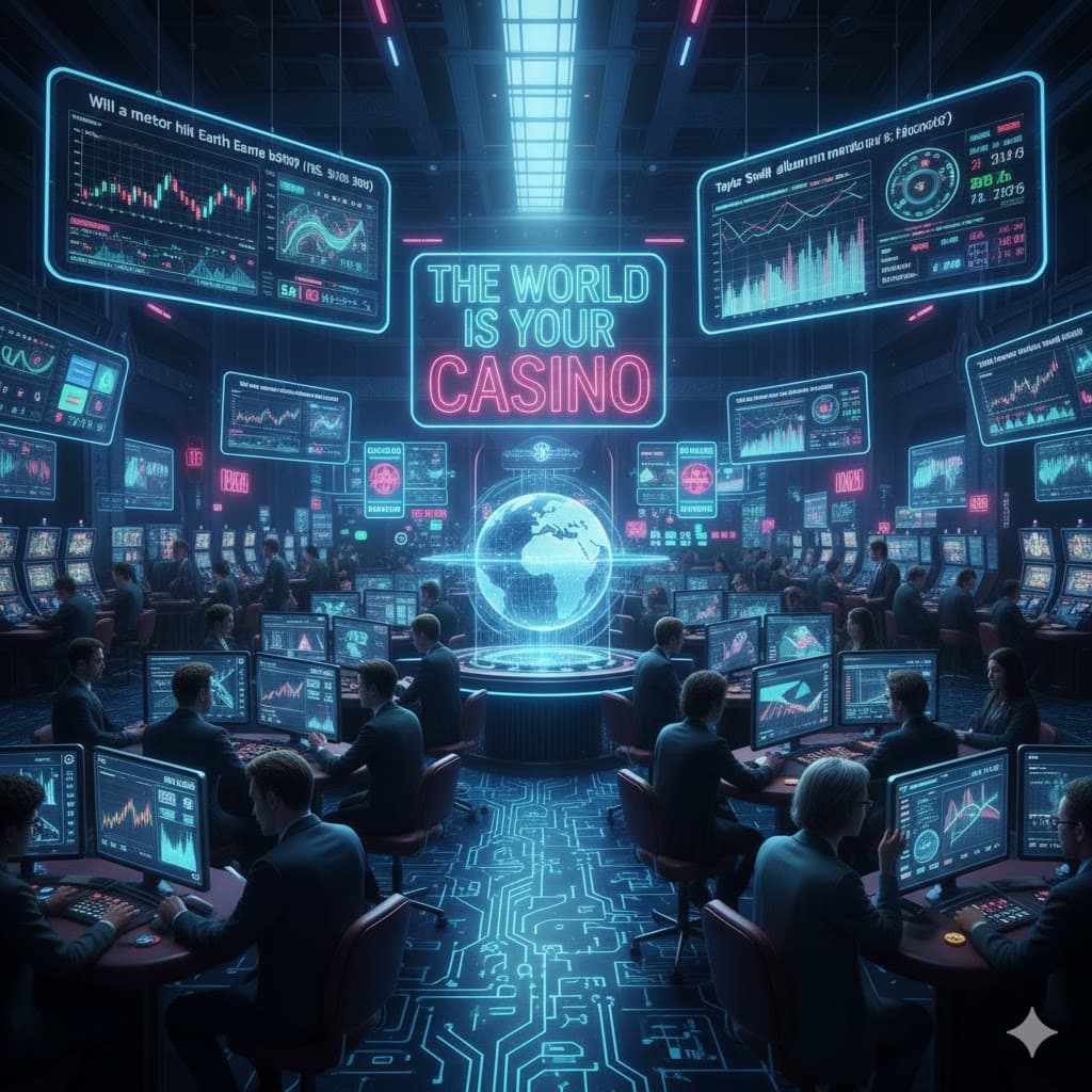 أسواق التنبؤ تحول العالم إلى منصة مراهنات على كل شيء