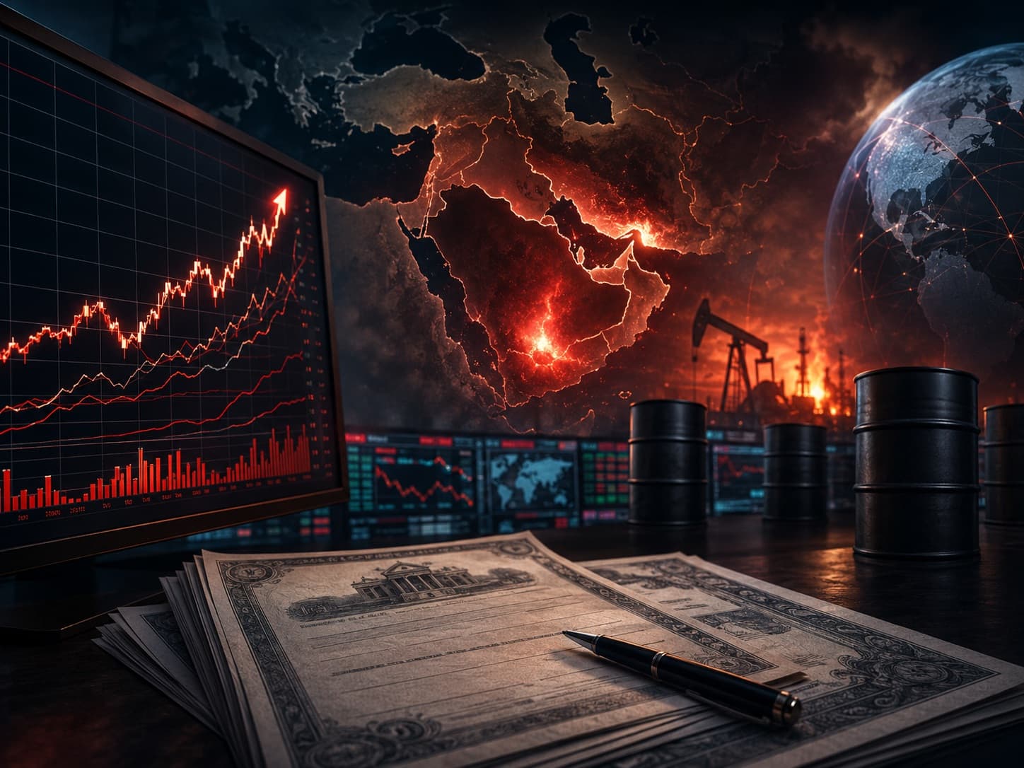أسواق السندات العالمية تهتز وسط مخاوف التضخم وتصاعد التوترات في الشرق الأوسط