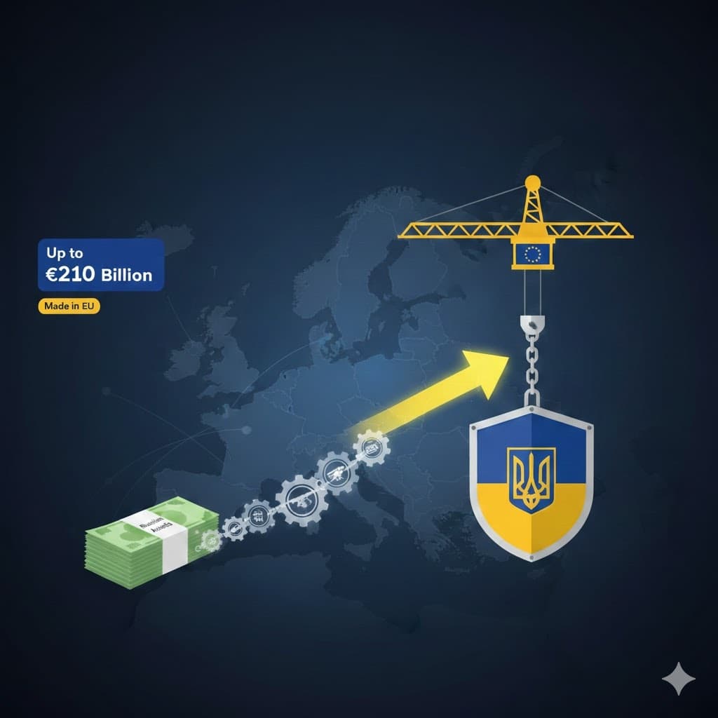 الاتحاد الأوروبي يفرض قواعد "اشترِ أوروبيًا" على قرض أوكرانيا المدعوم بأصول روسية