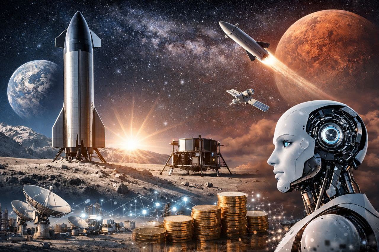 سبيس إكس تعطي أولوية للهبوط على القمر قبل التوجه إلى المريخ