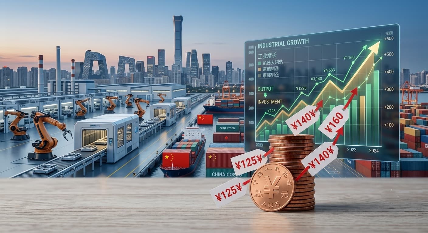 أرباح الشركات الصناعية الصينية تقفز 18.7%