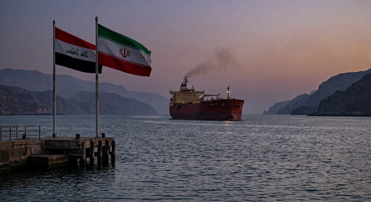 إيران تفتح مضيق هرمز أمام ناقلات عراقية وسط تراجع صادرات بغداد النفطية