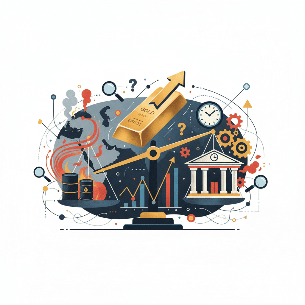 صعود الذهب الثلاثاء مع ترقب قرارات البنوك المركزية وتصعيد الحرب