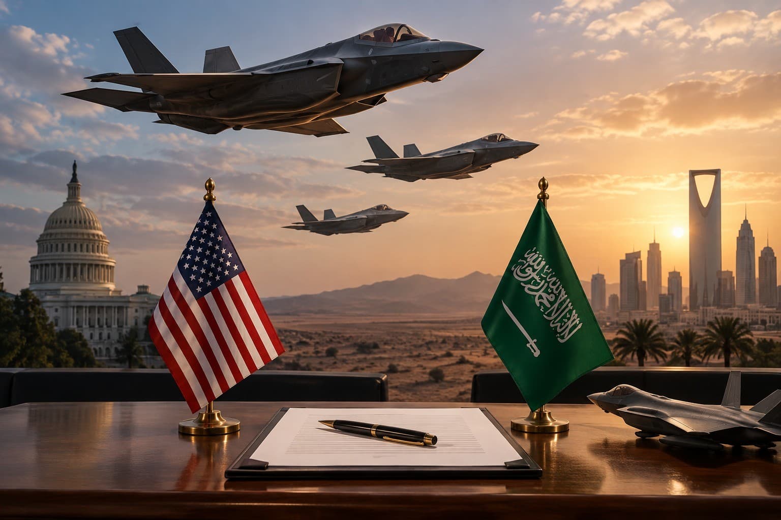 واشنطن توافق على صفقة محتملة لبيع السعودية 48 مقاتلة "F-35" بـ24.3 مليار دولار