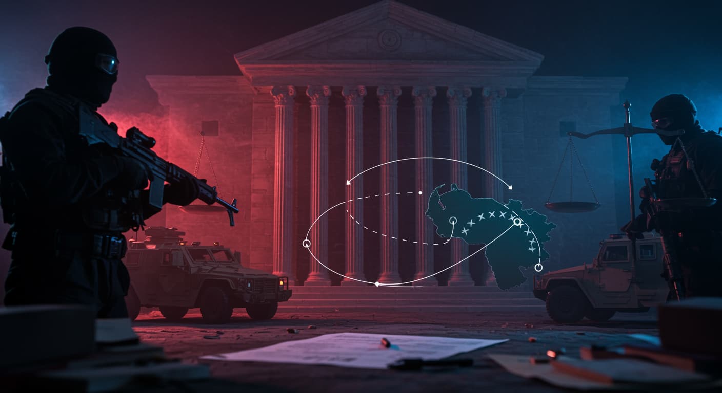 اعتقال مادورو: عاصفة قانونية حول المداهمة الأميركية و«ملف الـ25 عامًا»