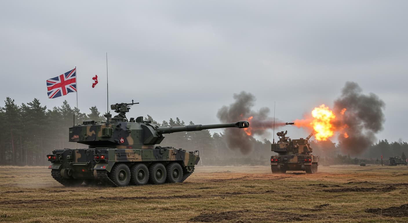 بريطانيا وألمانيا توقعان صفقة مدفعية متنقلة بقيمة 70 مليون دولار