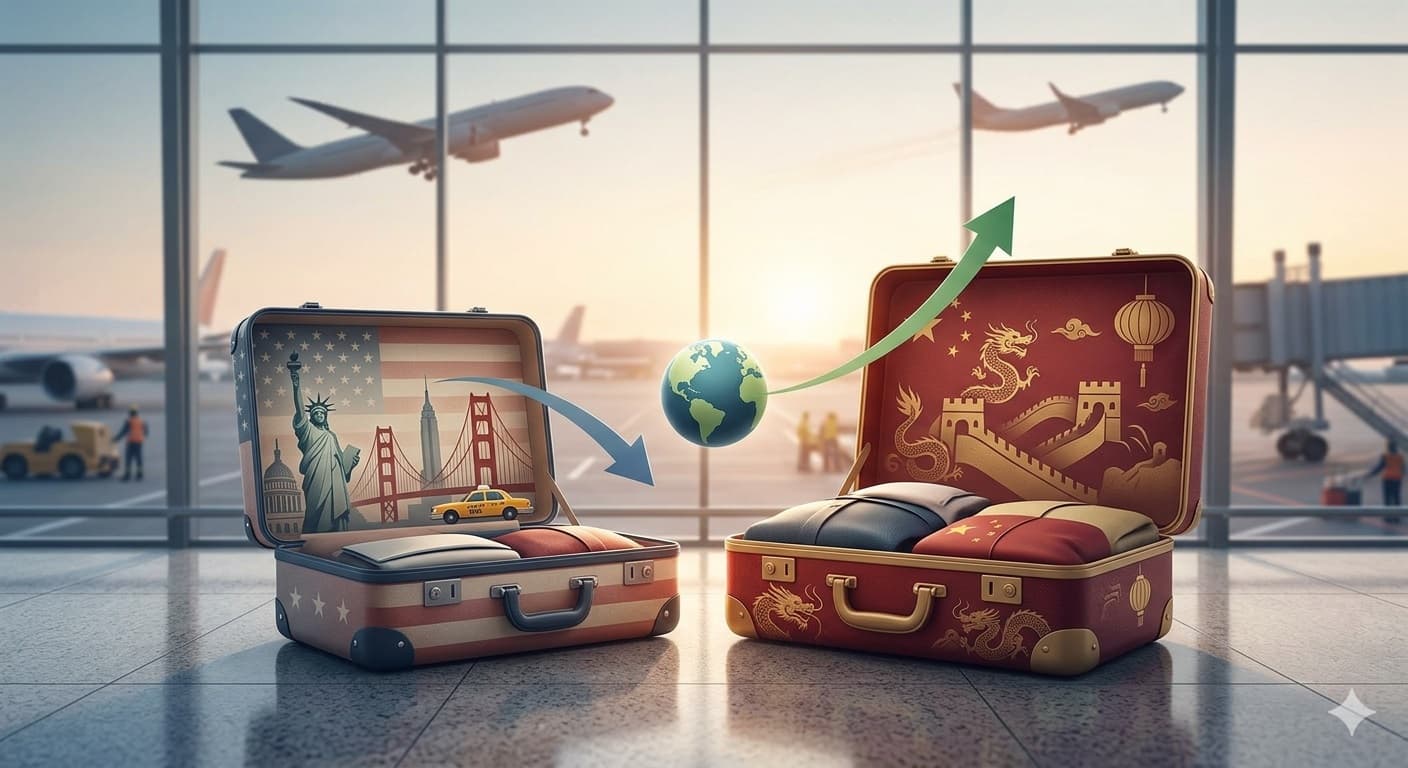 الولايات المتحدة تحافظ على صدارتها للسياحة العالمية رغم تراجع حصتها السوقية