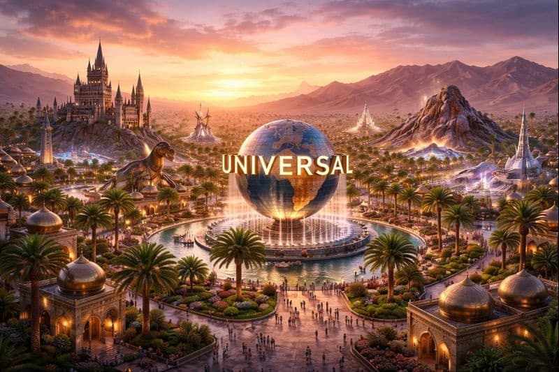 يونيفرسال تخطط لبناء مدينة ألعاب ضخمة في السعودية لمنافسة ديزني