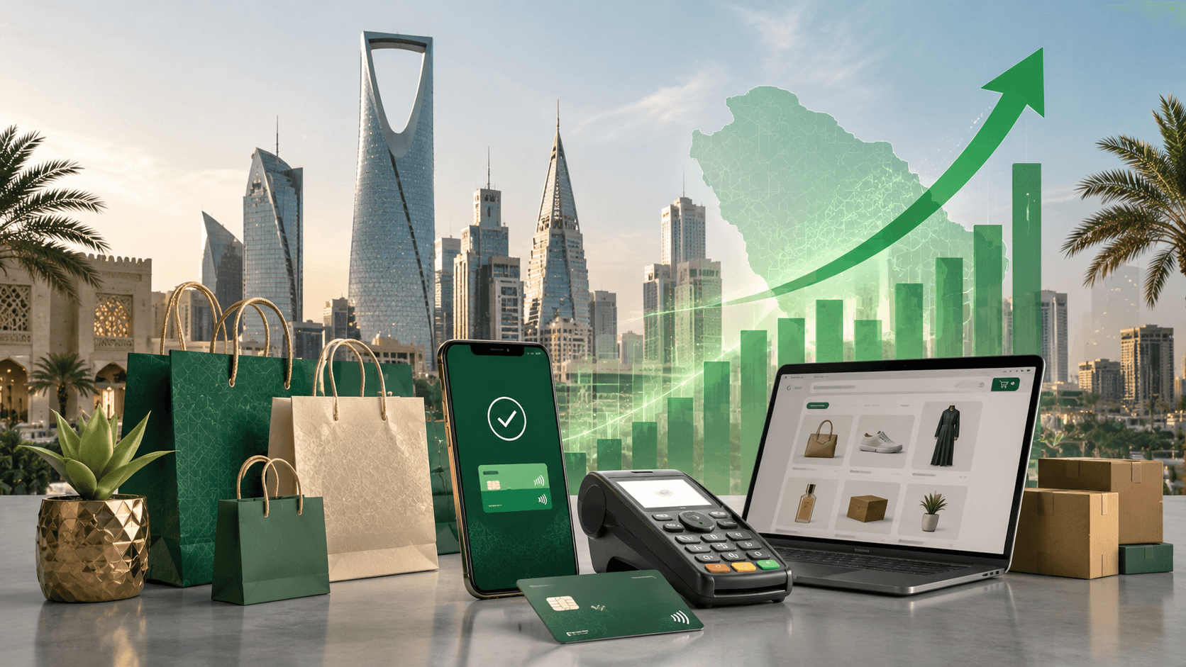 إنفاق المستهلكين في السعودية يرتفع 8% إلى 38.6 مليار دولار في يوليو