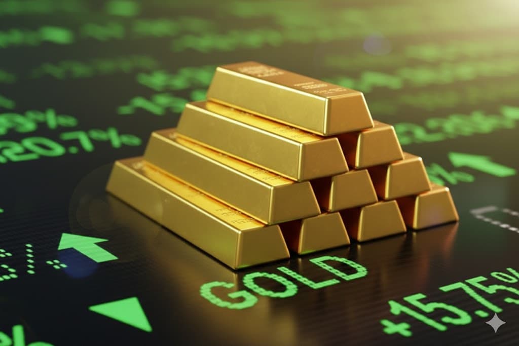  الذهب يرتفع إلى 5,057 دولار للأونصة مع تراجع عوائد السندات الأميركية