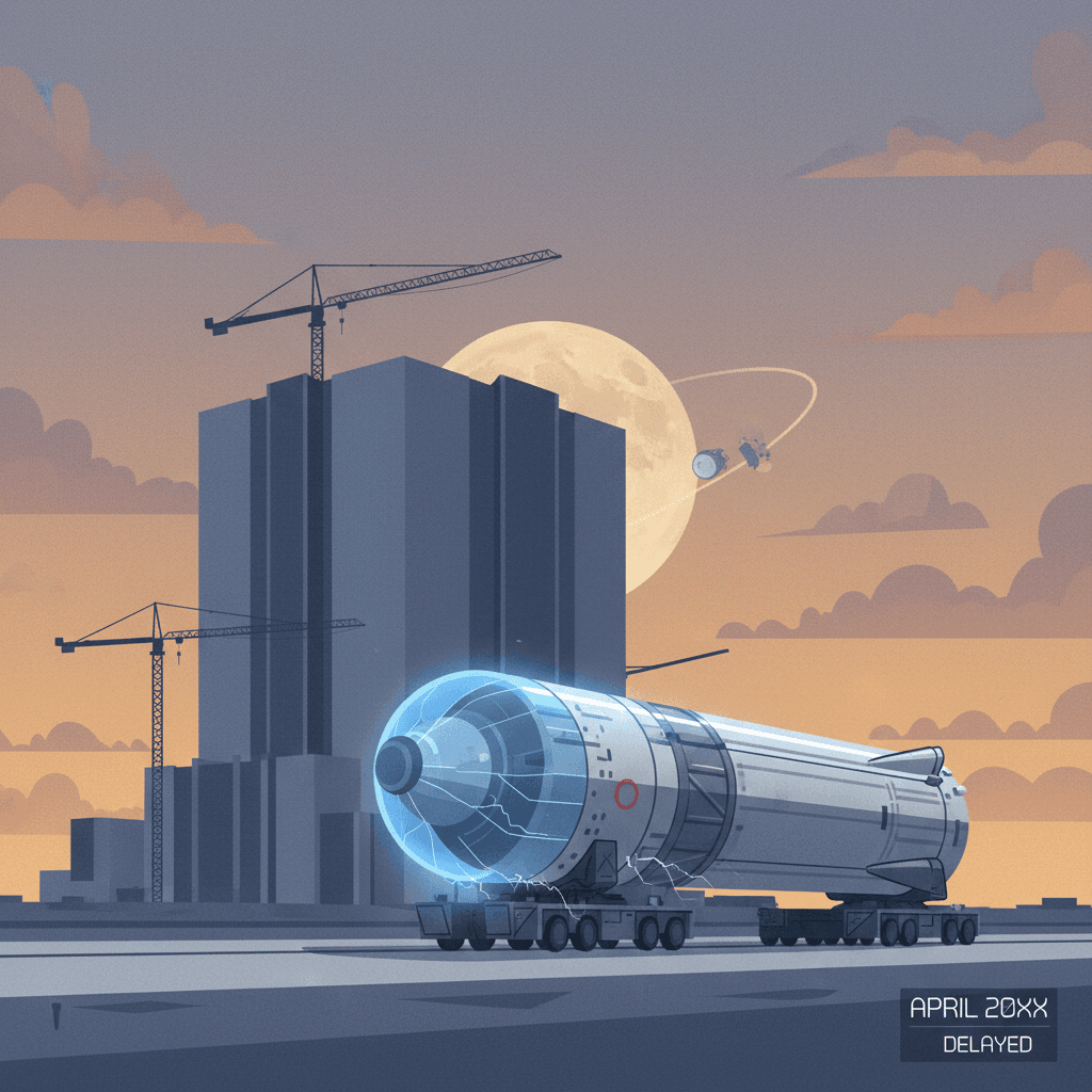 ناسا تؤجل مهمة أرتميس 2 القمرية بسبب خلل فني في الصاروخ