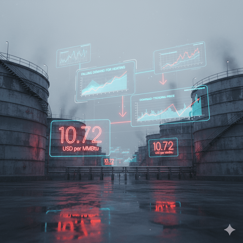 انخفاض أسعار الغاز الطبيعي المسال في الصين إلى أدنى مستوى منذ خمس سنوات بسبب ضعف الطلب