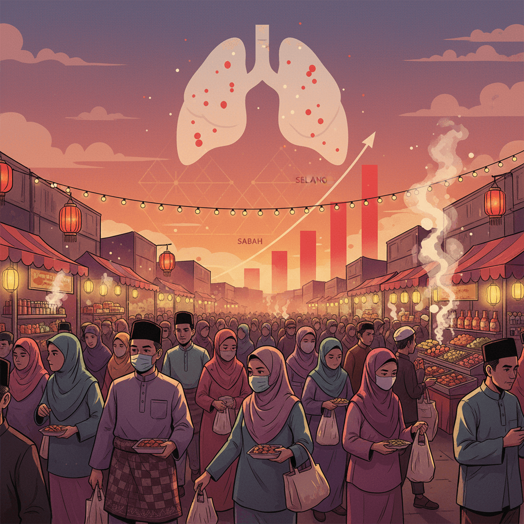 ماليزيا تحذر من خطر انتشار السل في أسواق رمضان المزدحمة