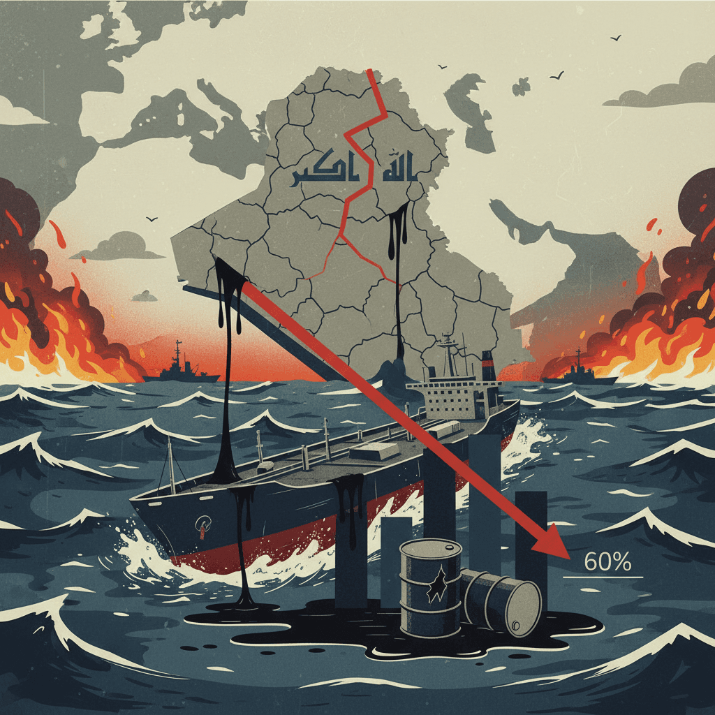 تراجع حاد في إنتاج النفط العراقي بسبب نقص ناقلات النفط