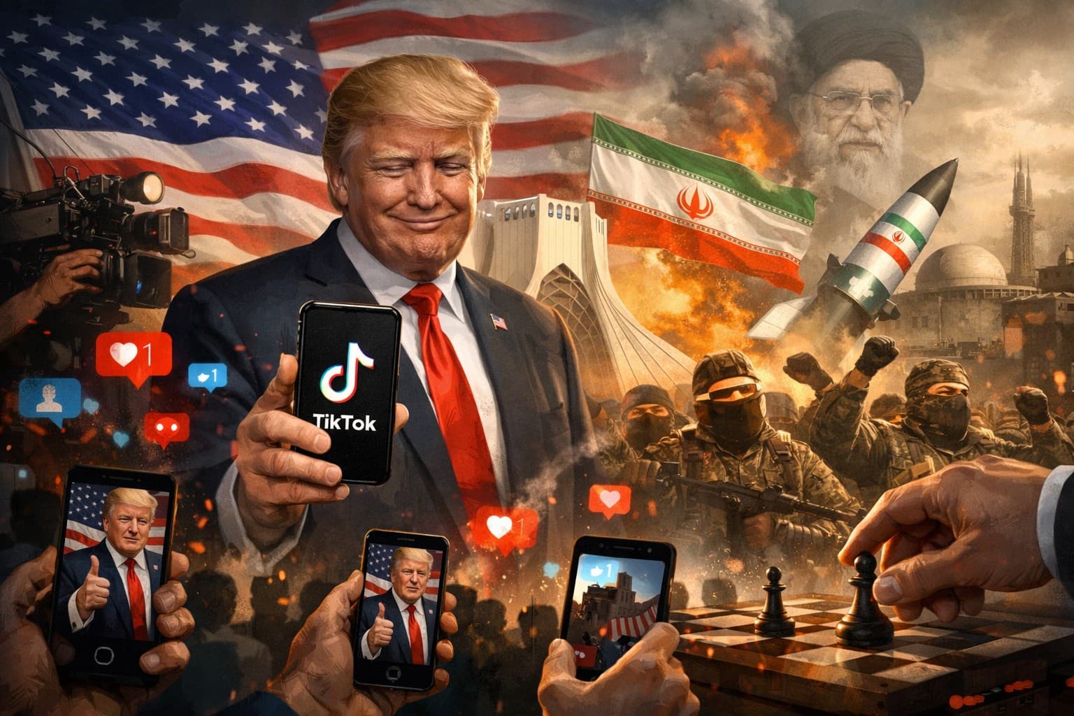 إدارة ترامب تستخدم "تيك توك" لتسويق دعايتها تجاه إيران... استراتيجية جديدة أم تلاعب بالرأي العام؟