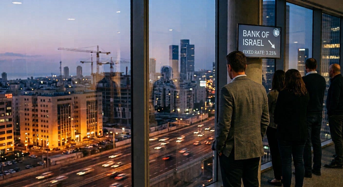 بنك إسرائيل يخفض الفائدة للمرة الثالثة على التوالي