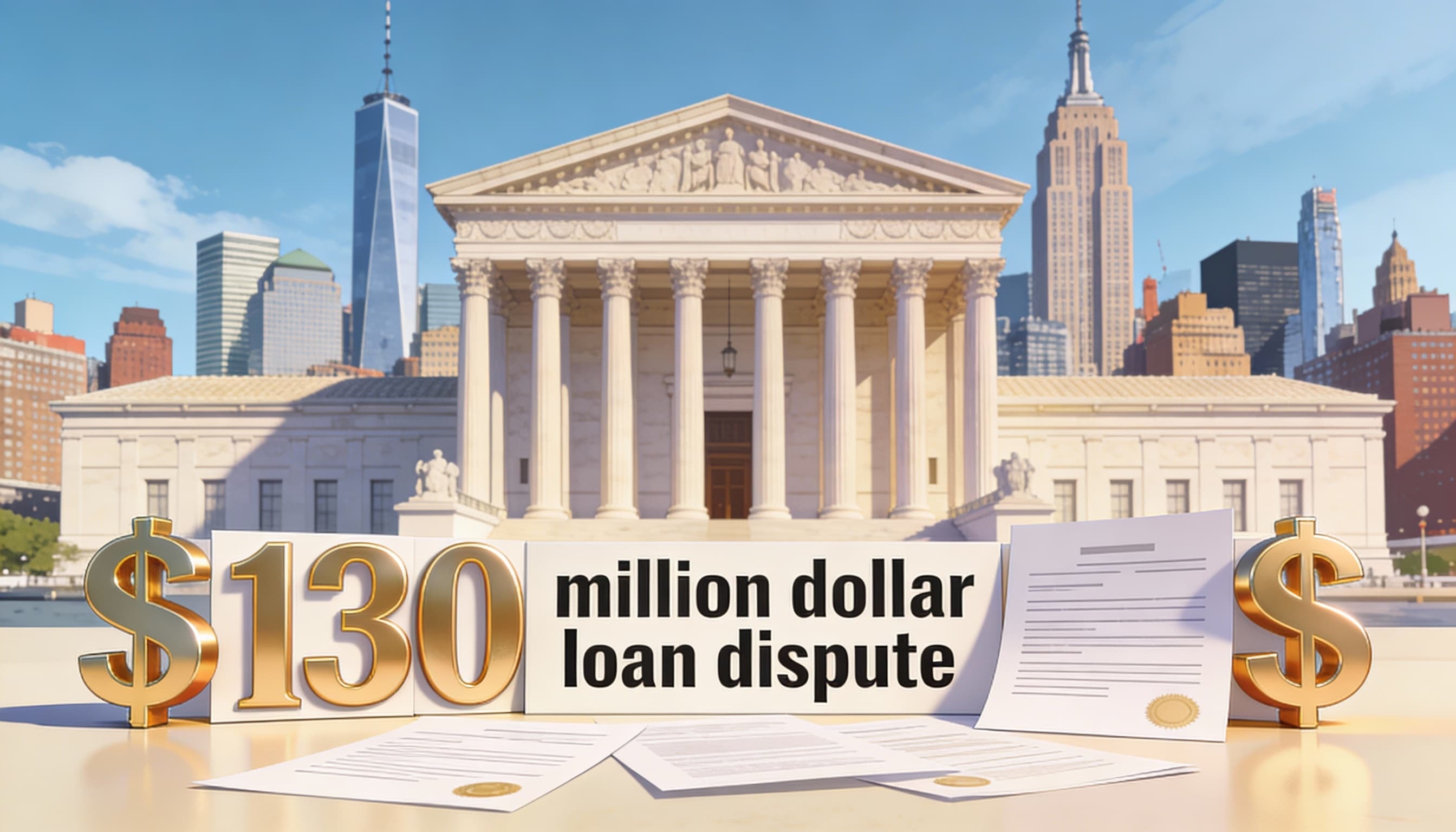 دعوى قضائية بشأن قرض بقيمة 130 مليون دولار