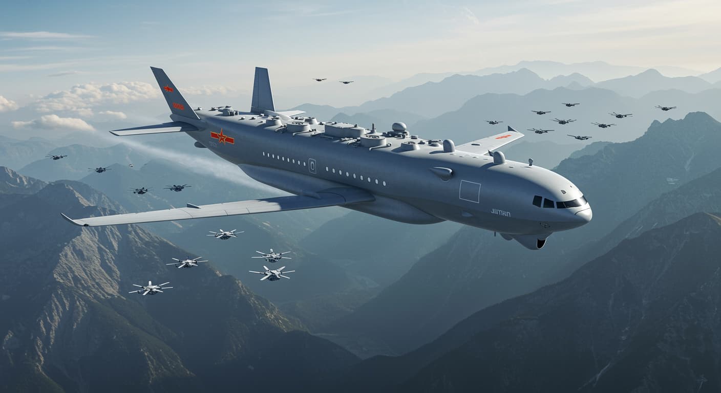 الصين تكشف عن "جيتيان": أكبر ناقلة طائرات مسيرة بالعالم