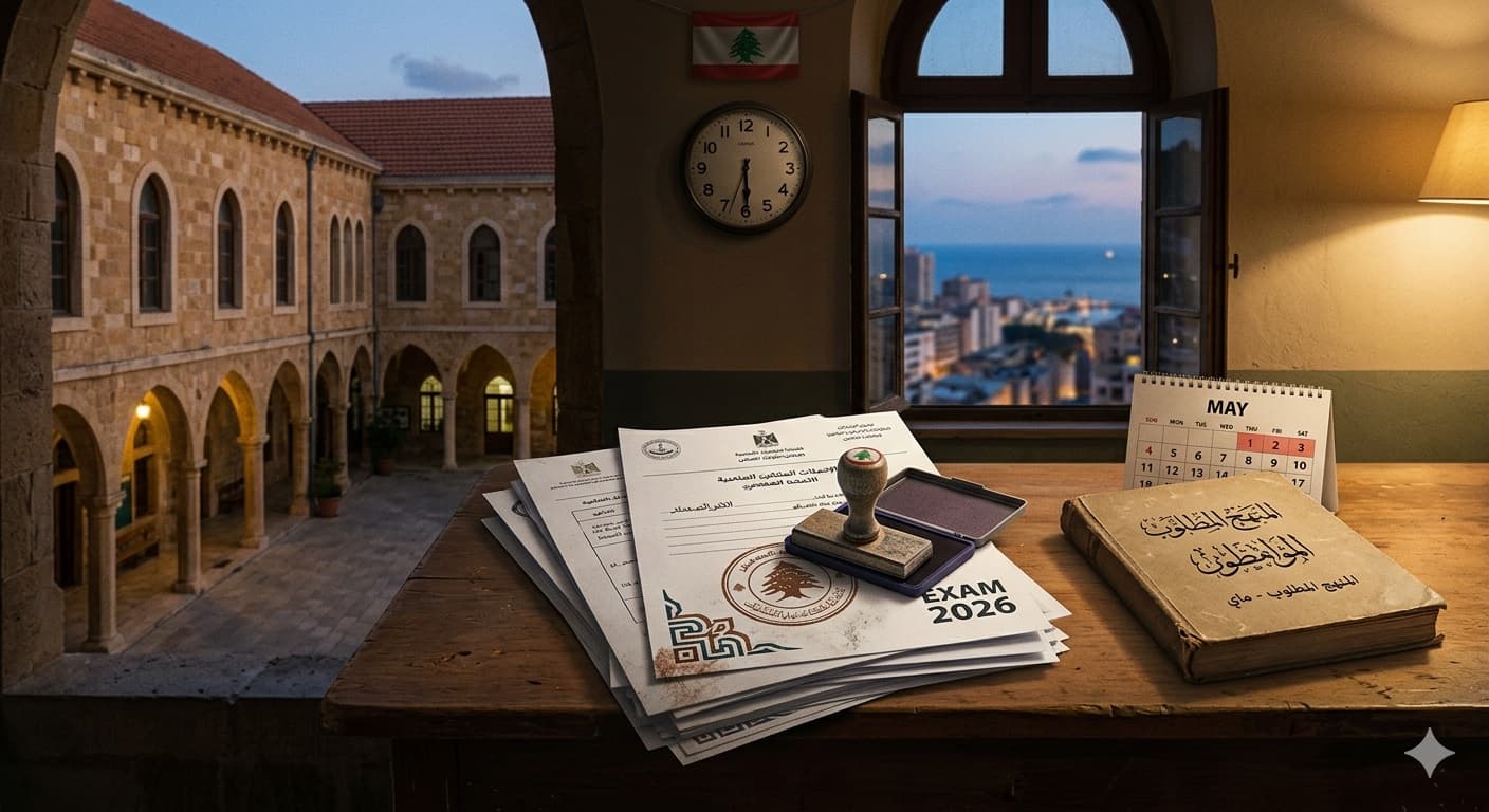 حسم مصير الامتحانات الرسمية في لبنان... الدروس المطلوبة تصدر مطلع أيار
