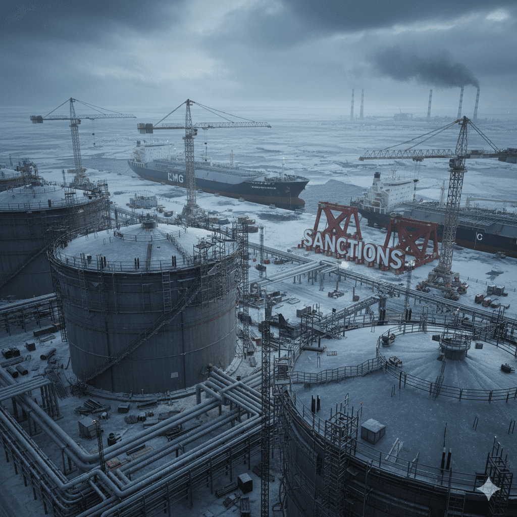 العقوبات تؤخر خطة روسيا لمضاعفة إنتاج الغاز المسال ثلاث مرات