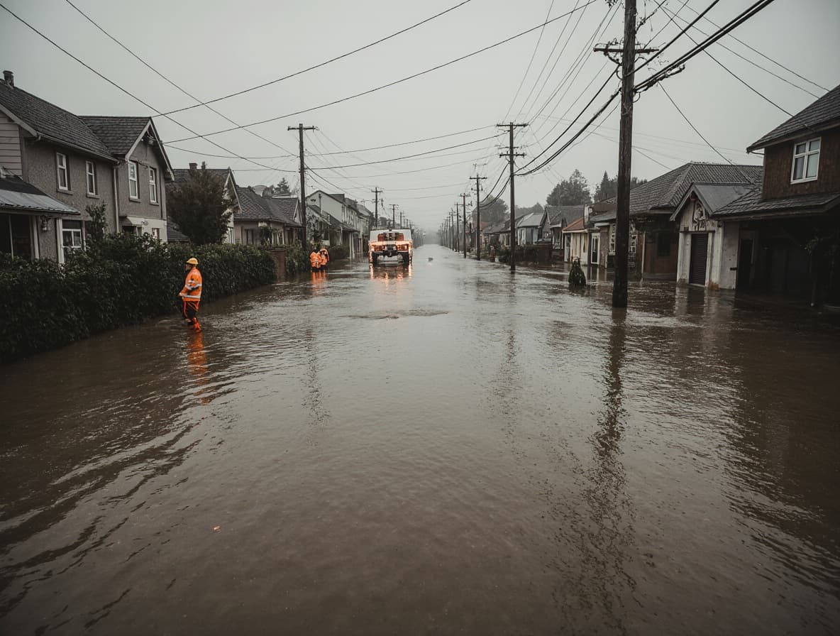 الأمطار الغزيرة والرياح تعطل الرحلات الجوية  في نيوزيلندا 