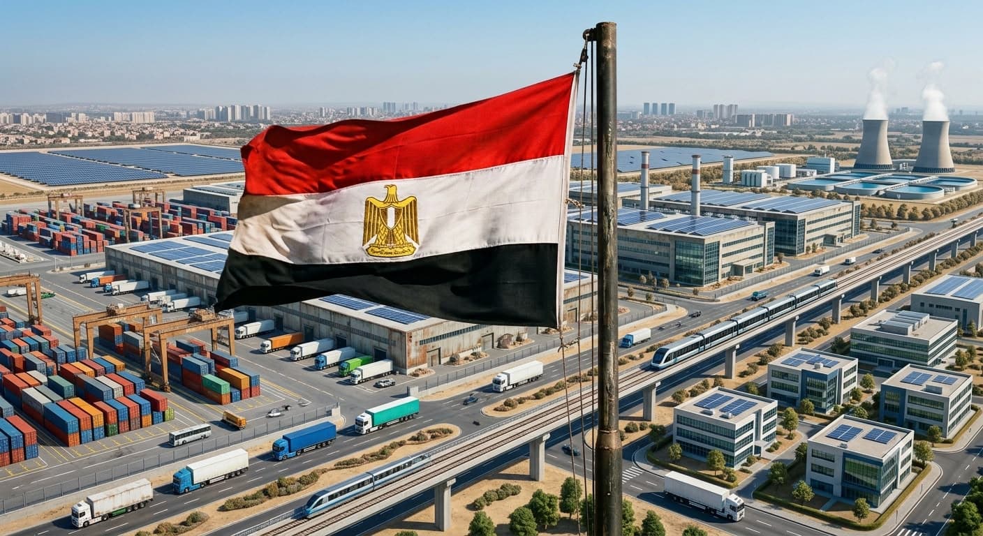 تحسن أداء القطاع الخاص غير النفطي في مصر خلال تموز رغم استمرار الانكماش