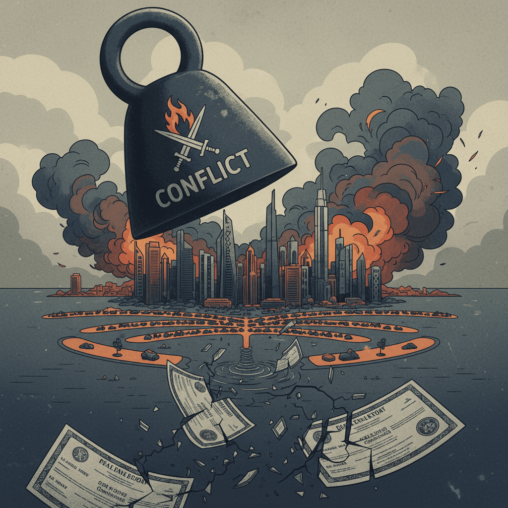 تداعيات الحرب تلقي بظلالها على سندات دبي العقارية