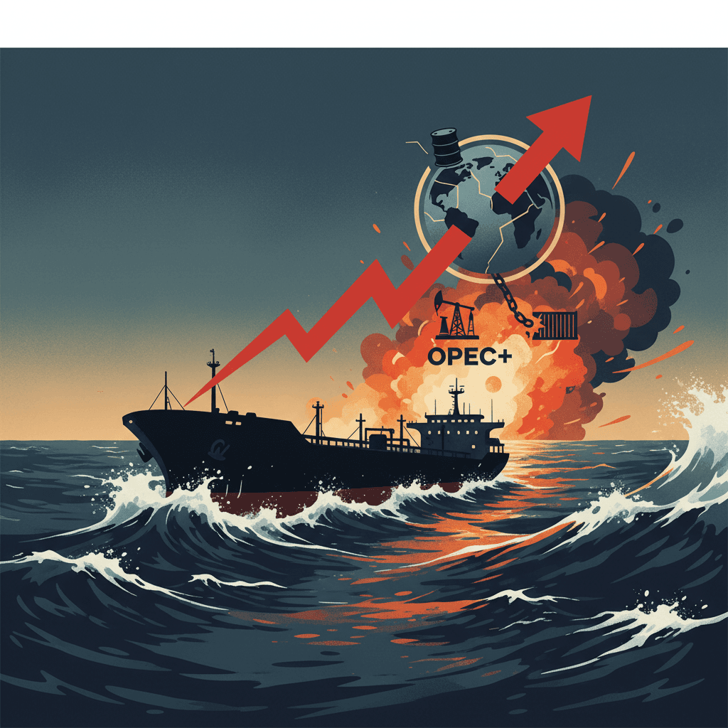 توترات الشرق الأوسط تُنذر بارتفاع سعر النفط حتى 15% رغم زيادة إنتاج أوبك+