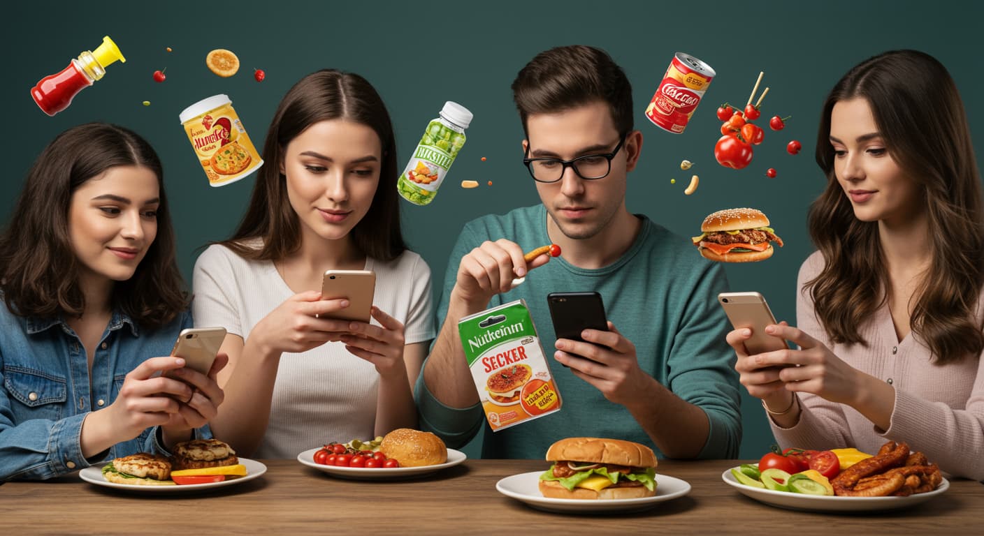 97 دقيقة يوميًا: كيف يغيّر تيك توك عادات الشباب الغذائية؟