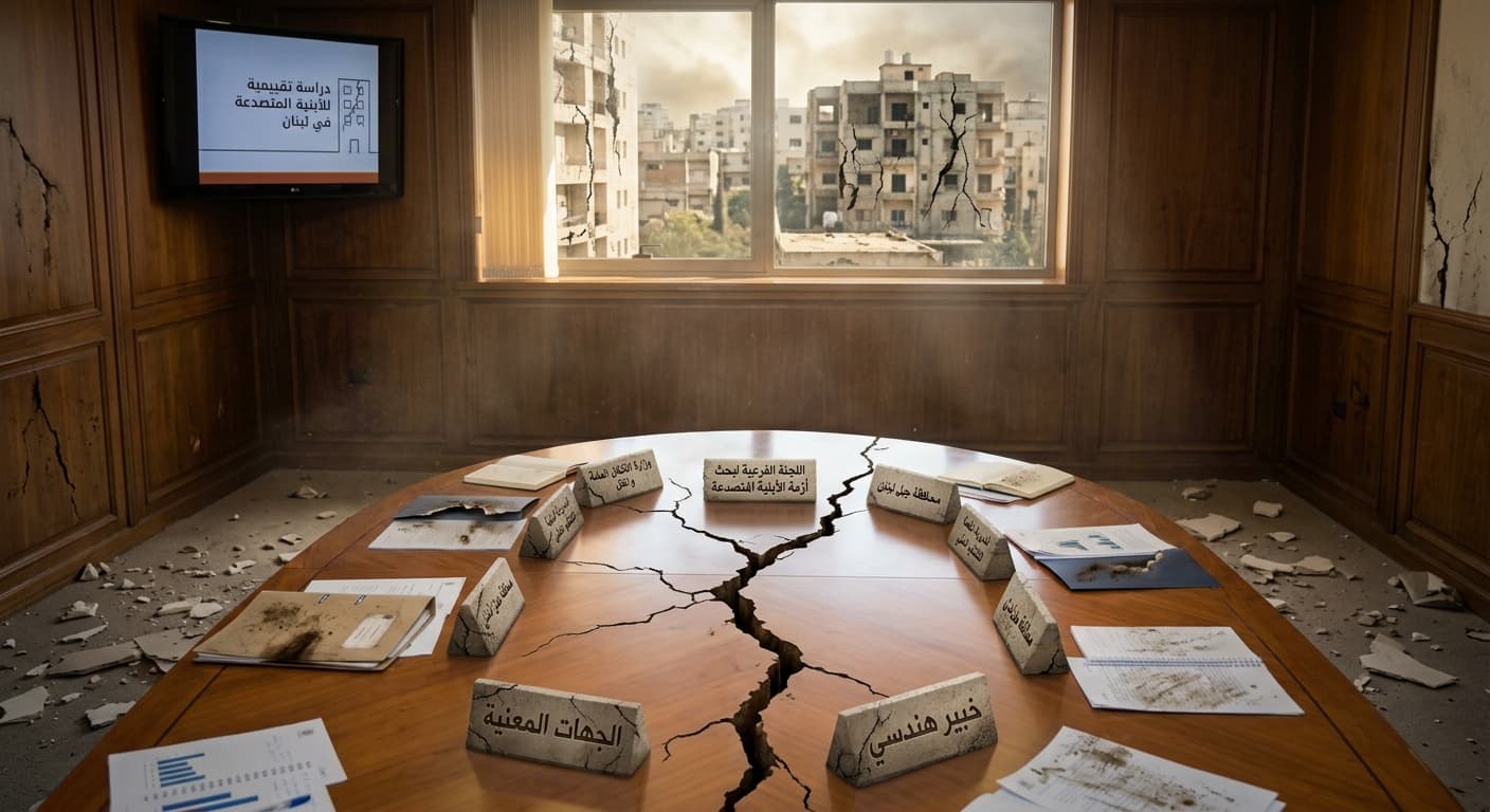 اللجنة الفرعية تبحث أزمة الأبنية المتصدعة بحضور الجهات المعنية  