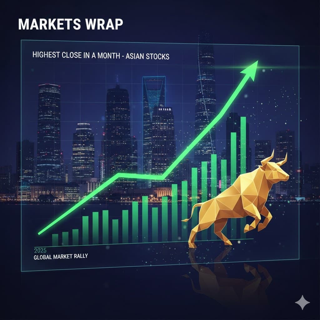 الأسهم الآسيوية تقفز نحو أعلى مستوى في شهر بدعم خفض الفائدة الأميركية