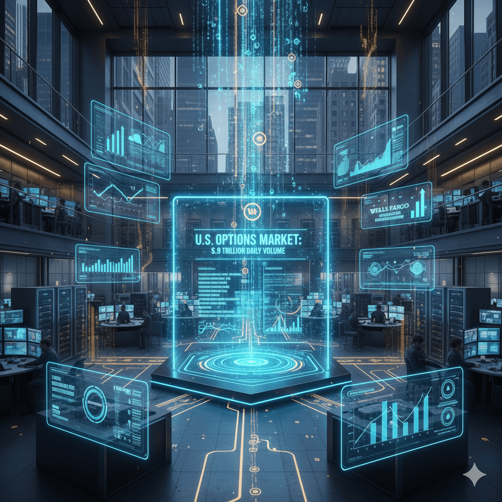 ويلز فارغو توسع أعمالها لتشمل تسوية سوق الخيارات اليومية بقيمة 3.9 تريليون دولار