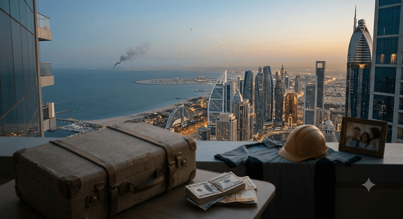 عمال أجانب في الخليج يتمسكون بالبقاء رغم تداعيات الحرب