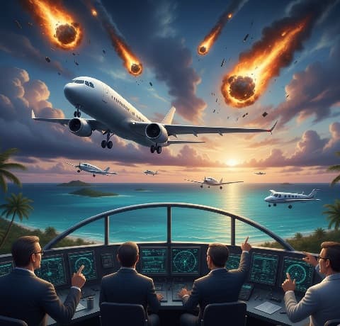 انفجار ستار-شيب لشركة سبيس إكس يهدد رحلات الطيران