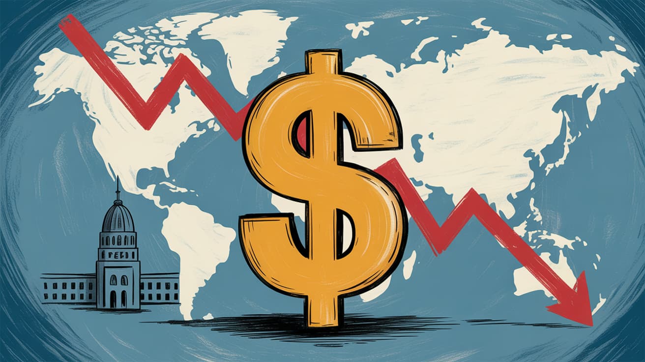 الدولار يهبط 8% في 2025 مسجّلًا أسوأ أداء سنوي منذ 8 سنوات
